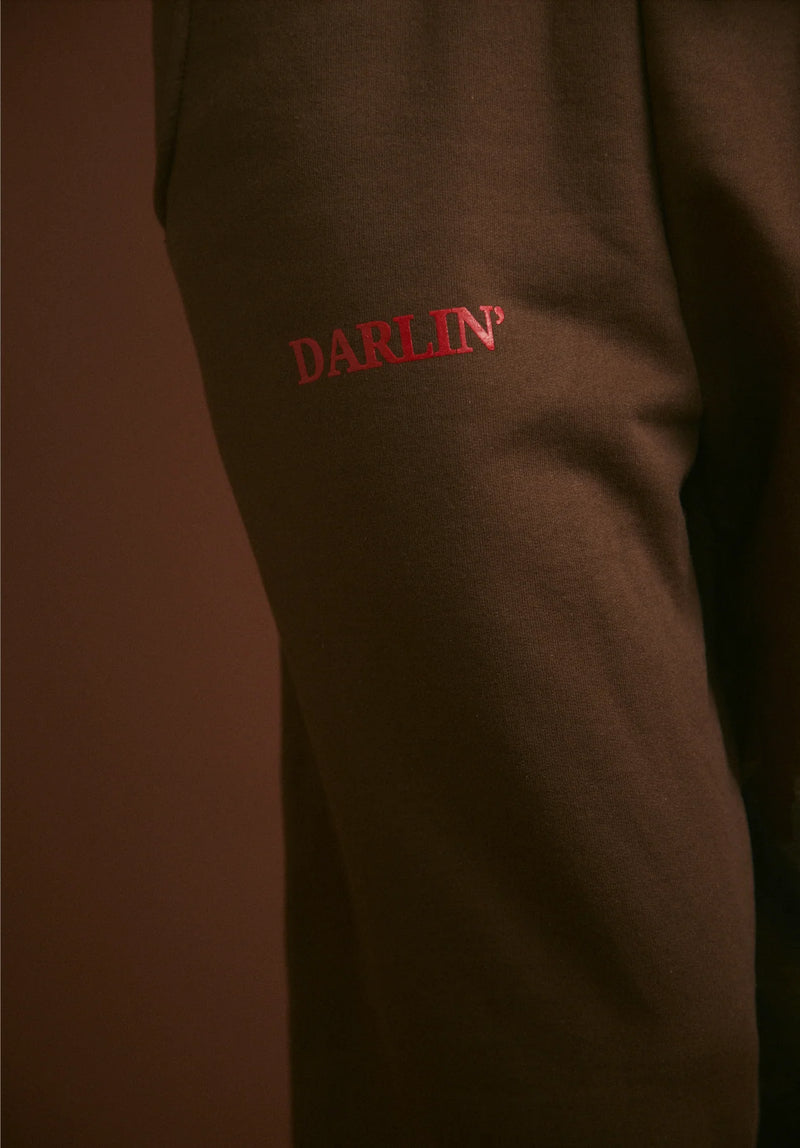 Darlin' WILD HORSE SWEATPANTS - TOBACCO