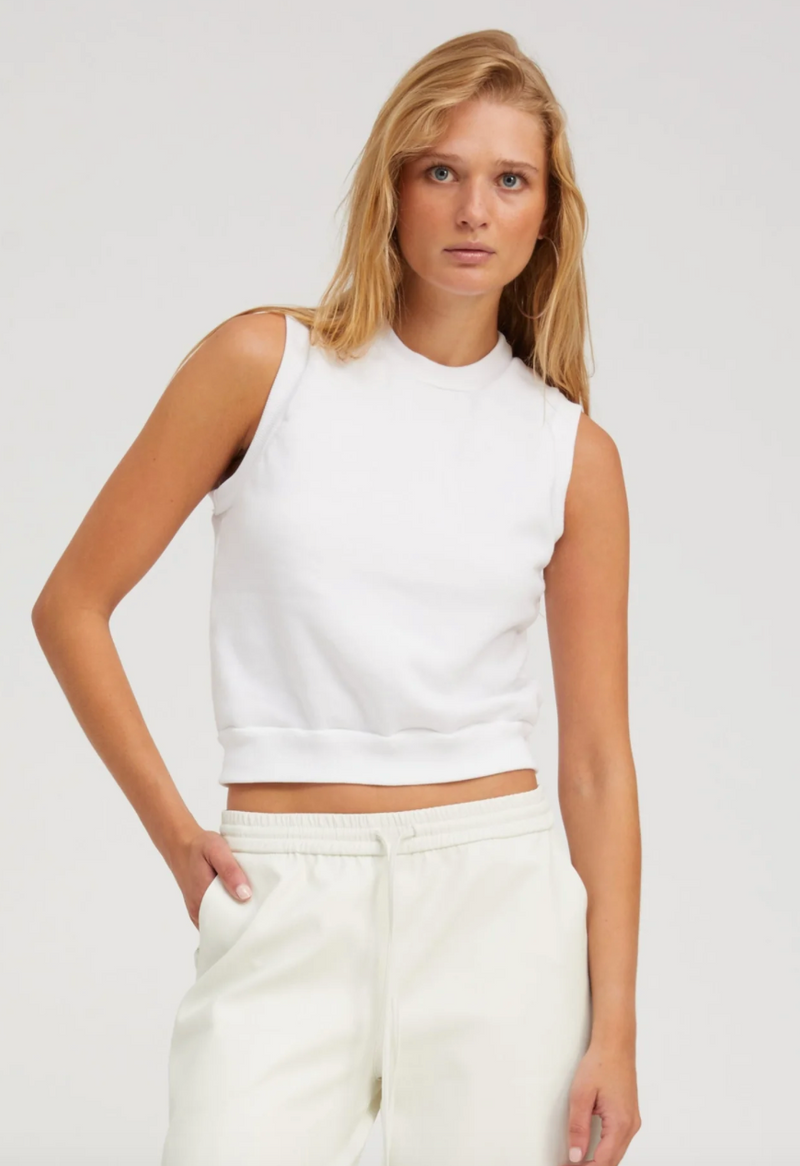 SPRWMN SHRUNKEN VEST Black or White