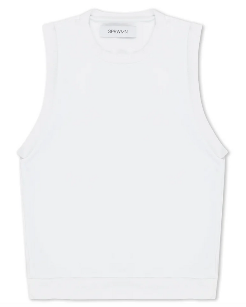 SPRWMN SHRUNKEN VEST Black or White