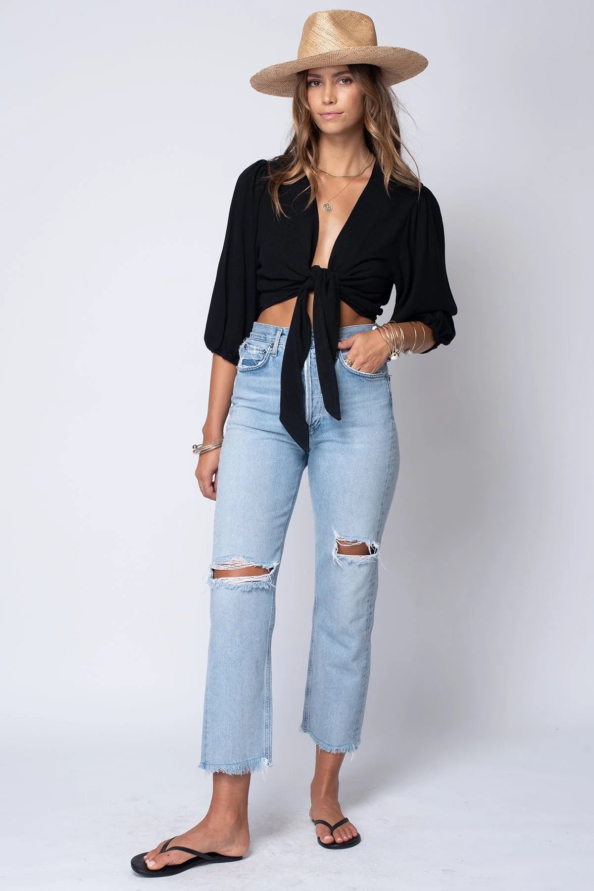 Stillwater Madrid Wrap Top