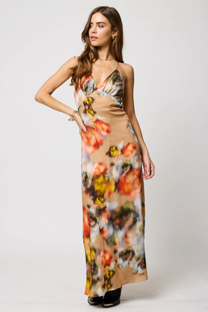 Stillwater LUCIA MAXI DRESS Watercolor Floral