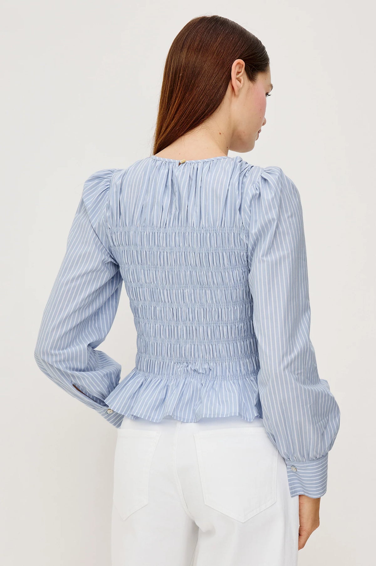 Rails Tabi Top Oxford White Stripe