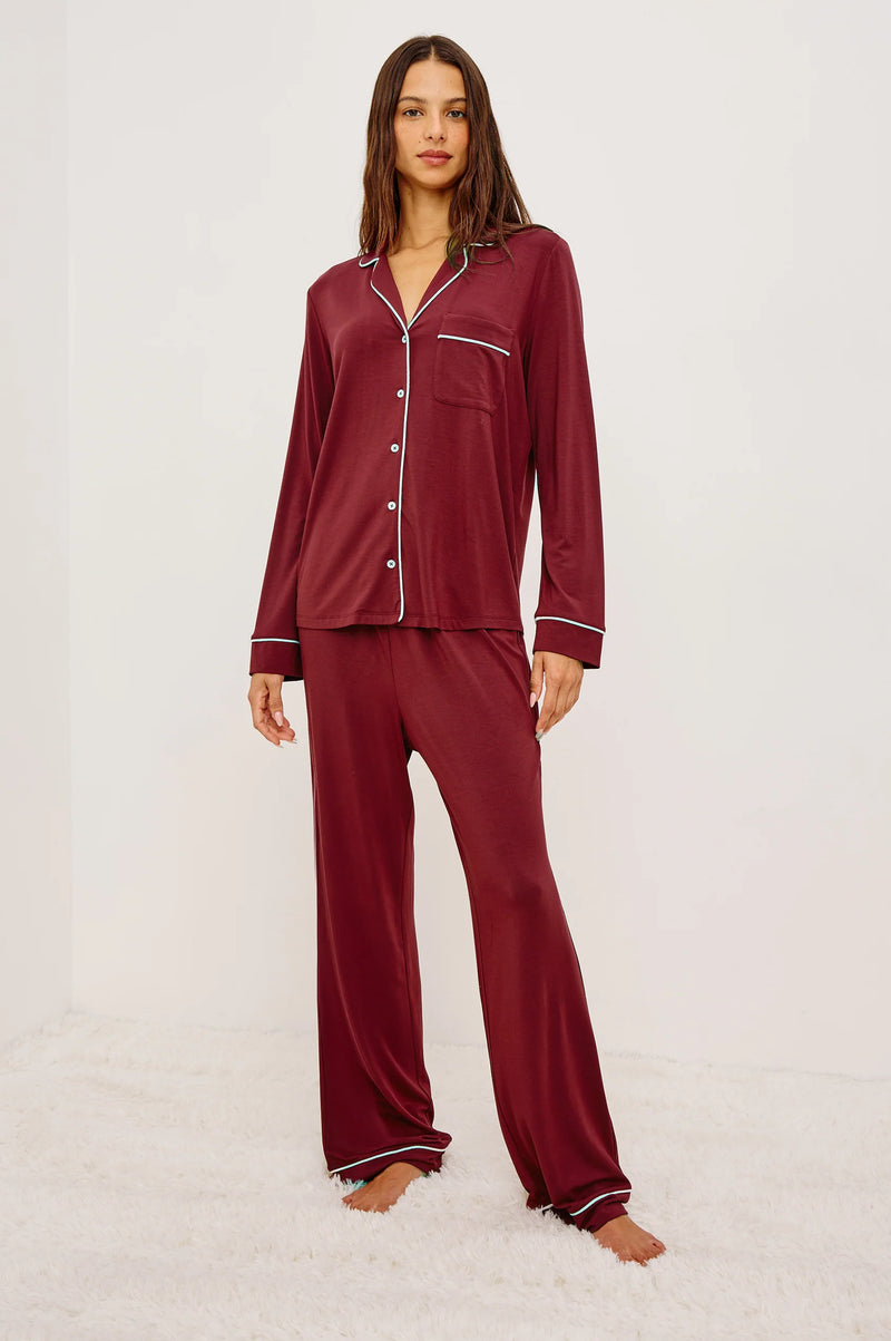Rails Varra Pajama Set Cabernet