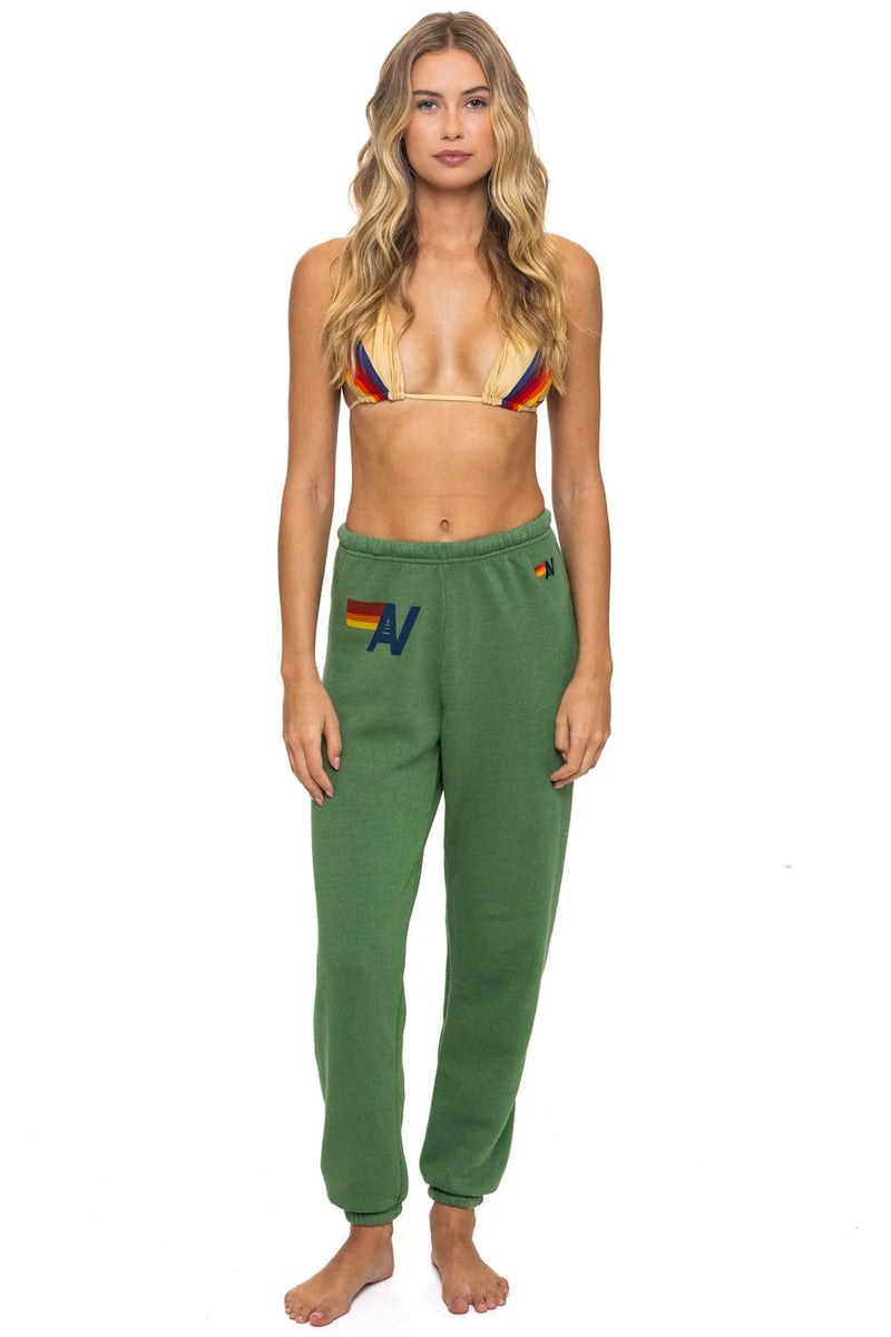 Aviator Nation LOGO SWEATPANTS - PALM