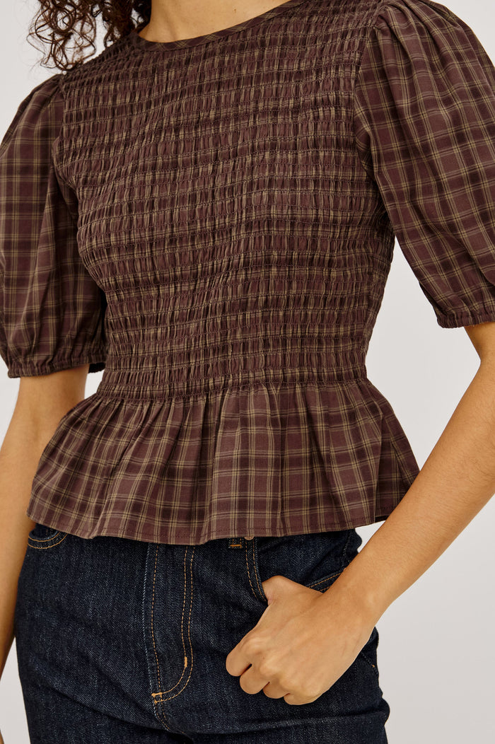 Rails Zane Shirt Espresso Olive