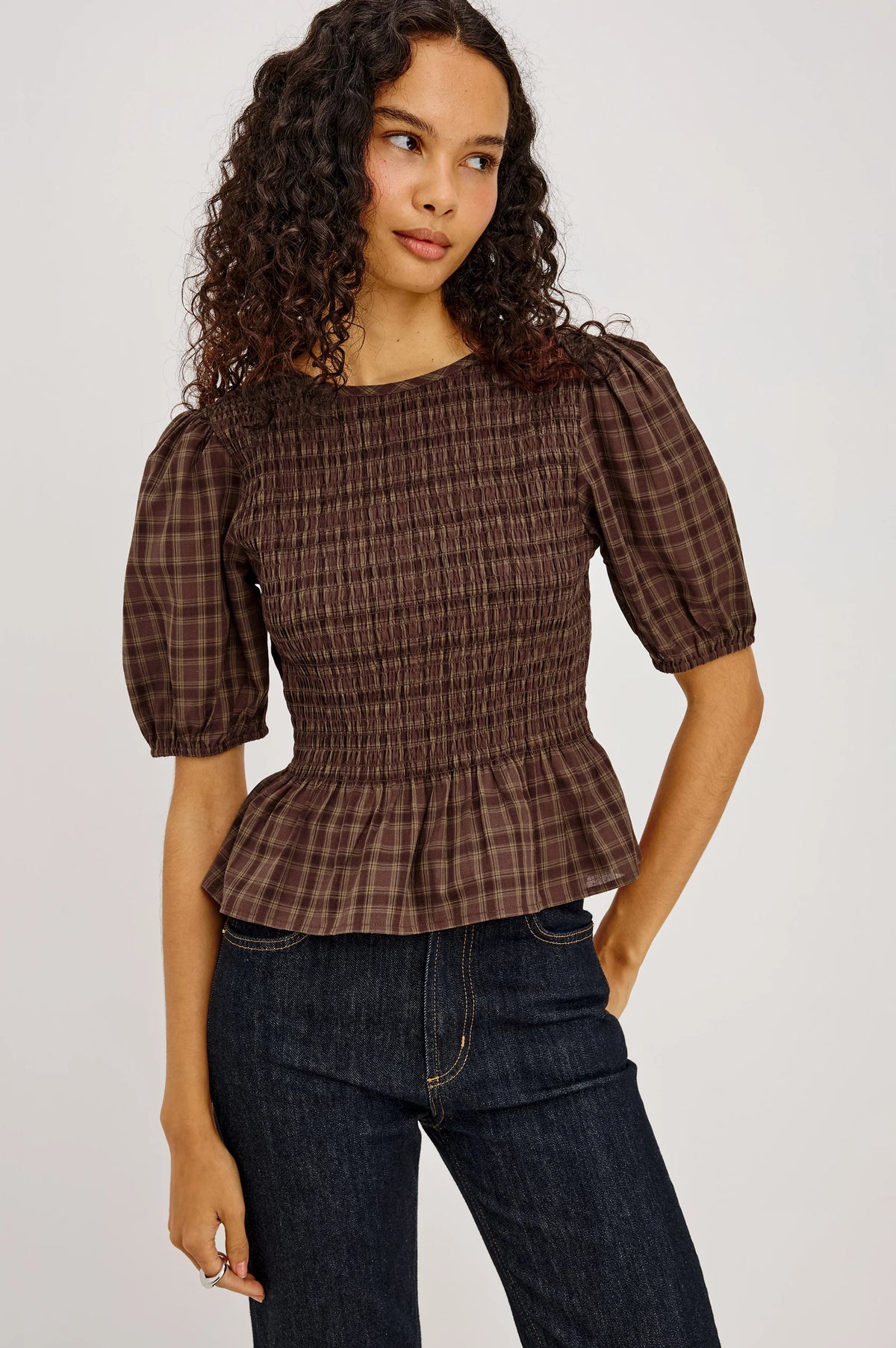 Rails Zane Shirt Espresso Olive
