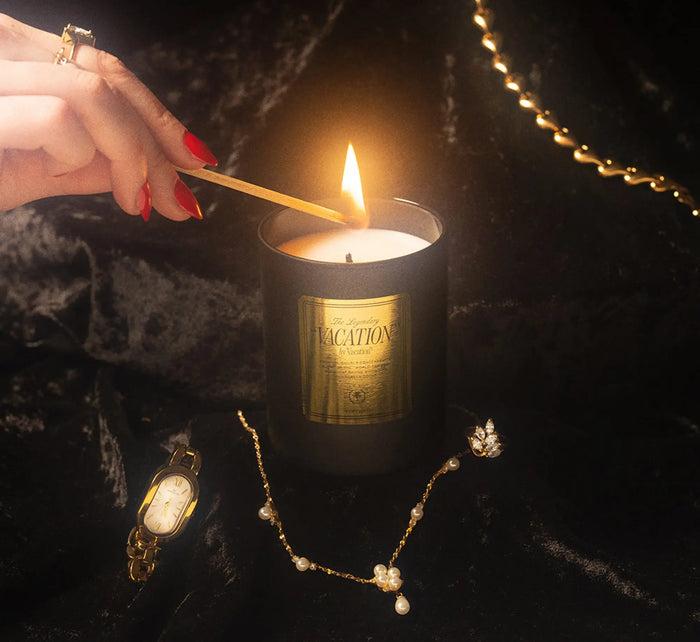 VACATION BLACK LABEL Limited Edition Luxury Perfumed Candle