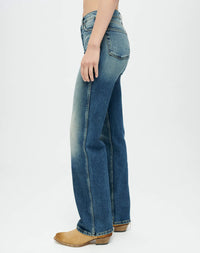 RE/DONE Comfort Stretch High Rise Loose - Distressed Wash