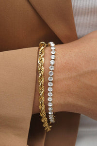 Ellie Vail Jewelry - Ellie Vail - Luka Rope Chain Bracelet