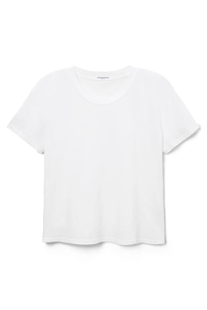 perfectwhitetee harley cotton boxy crewneck tee