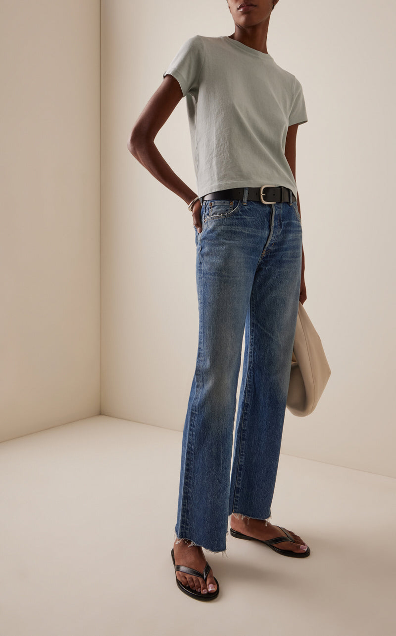 MOUSSY VINTAGE Atlantis Low-Rise Flared Jeans