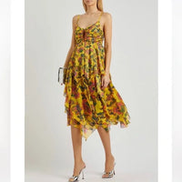 MISA Los Angeles DAPHNE Dress - Grand Canary Print