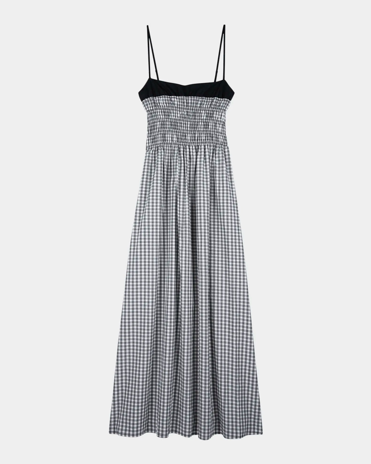 Rails Primrose Midi Dress IVORY JET GINGHAM