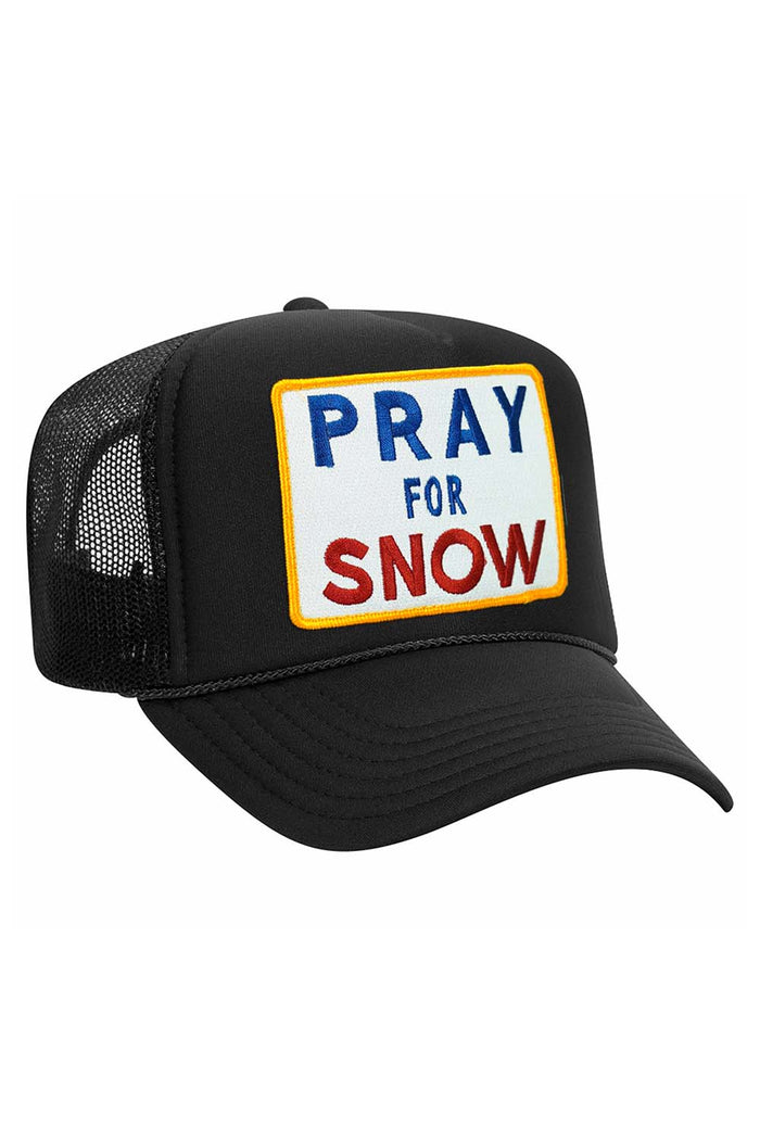 Aviator Nation PRAY FOR SNOW VINTAGE TRUCKER HAT