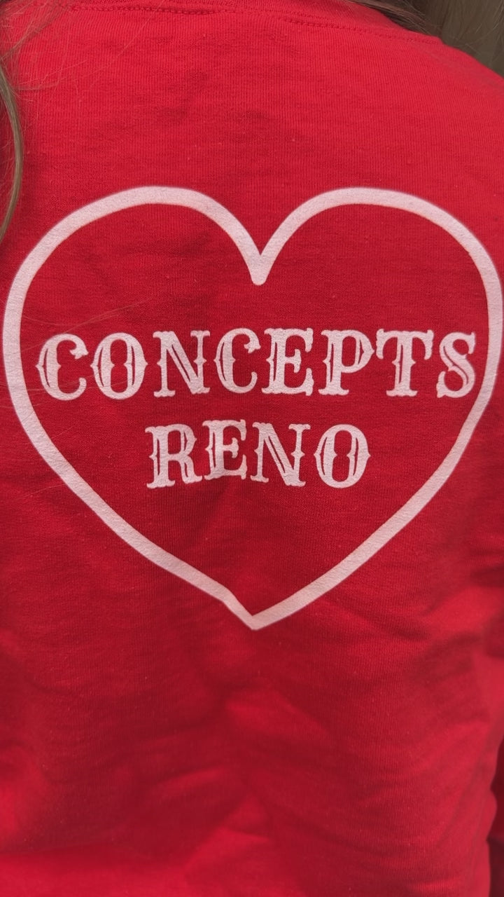 Concepts Reno THAT'S AMORE Sweatshirt - Red
