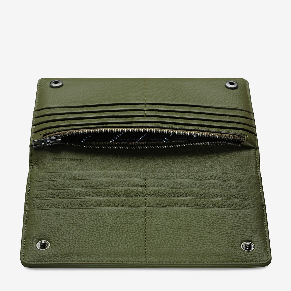 Status Anxiety Living Proof Wallet - Khaki