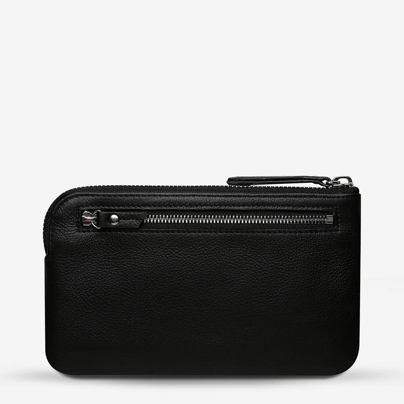 Status Anxiety Smoke And Mirrors Wallet - Black