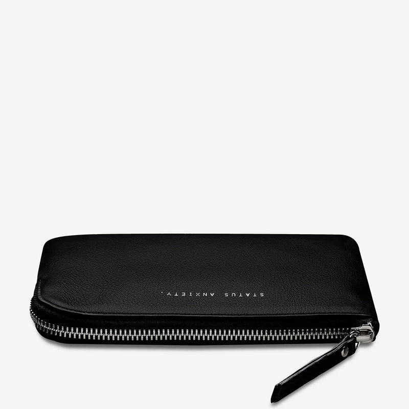 Status Anxiety Smoke And Mirrors Wallet - Black