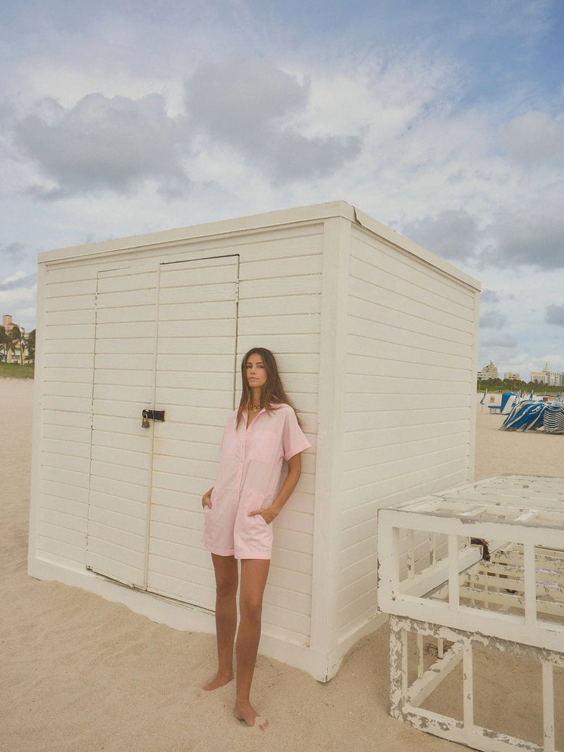 Xirena Gloss Pink Franklin Romper