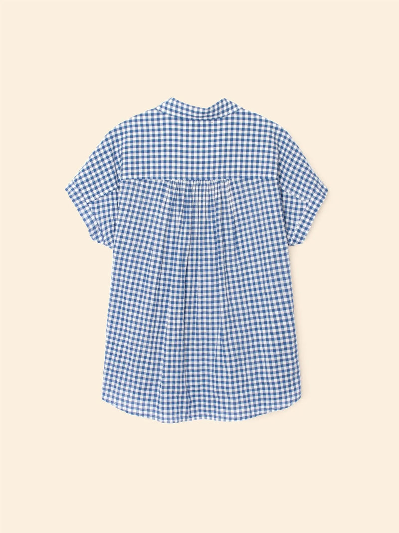 Xirena Atlantic Blue Paxton Shirt