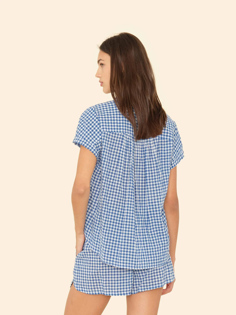 Xirena Atlantic Blue Paxton Shirt