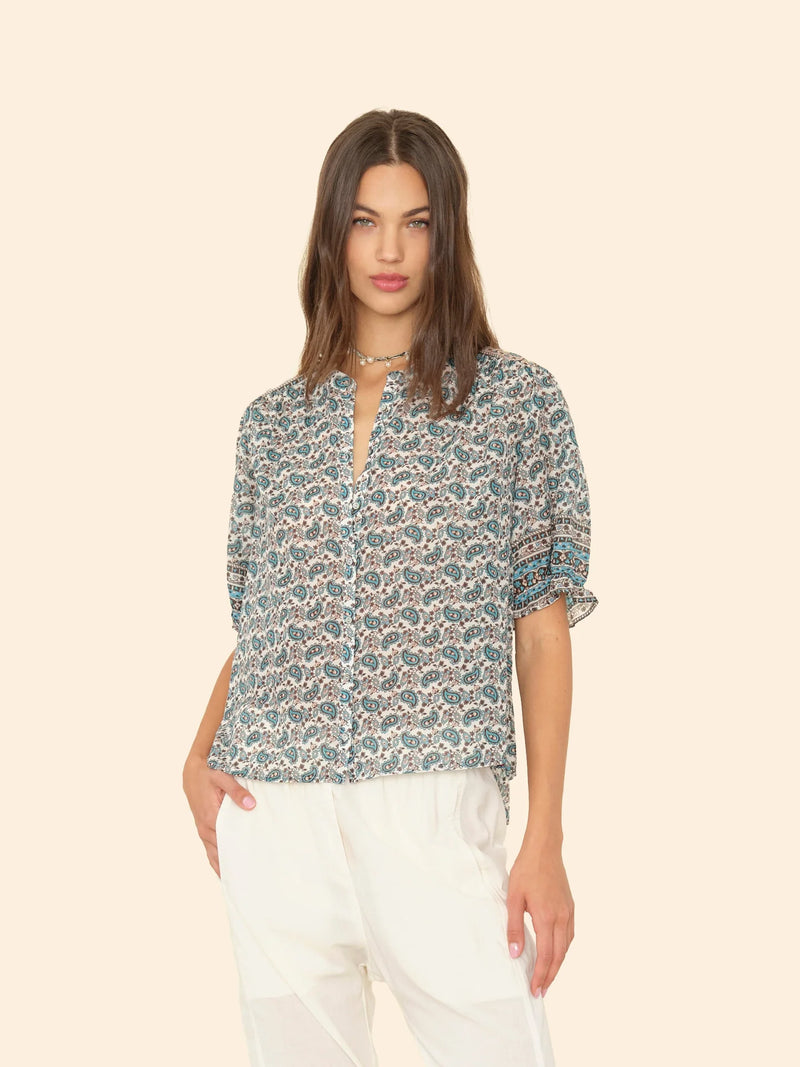 Xirena Blue Bay Eden Shirt