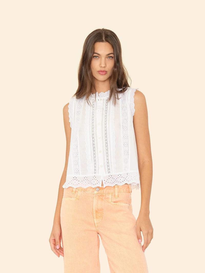 Xirena White Lara Shirt