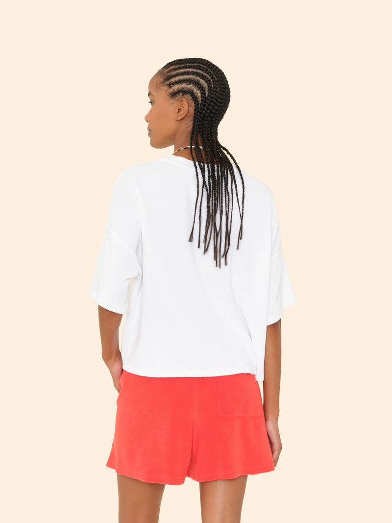 Xirena White Roe Terry Sweatshirt