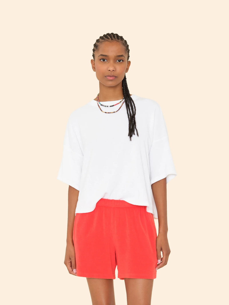 Xirena White Roe Terry Sweatshirt