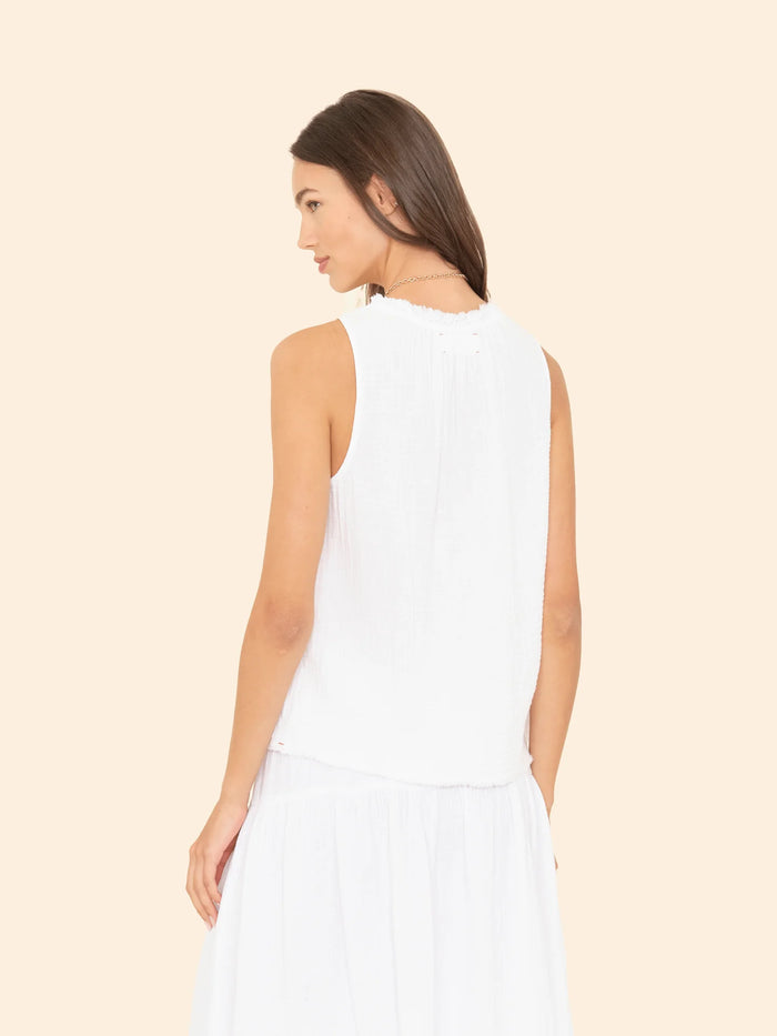 Xirena White Rosie Top