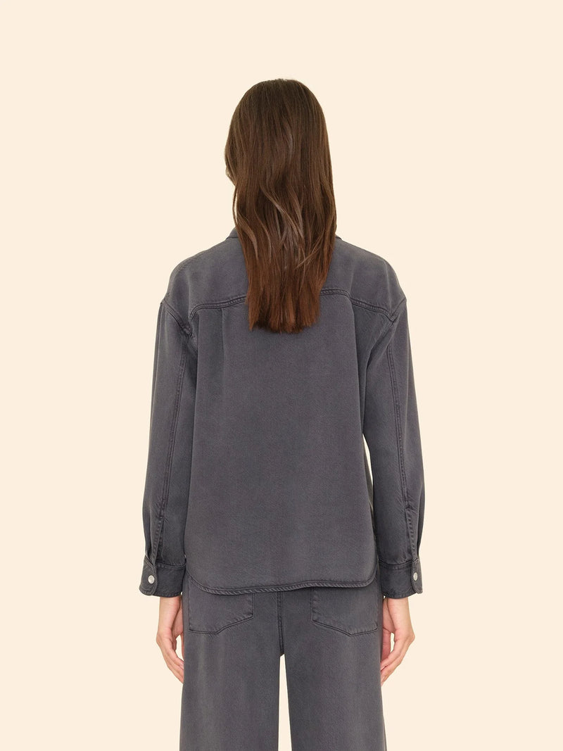 Xirena Almost Black Gia Denim Shirt