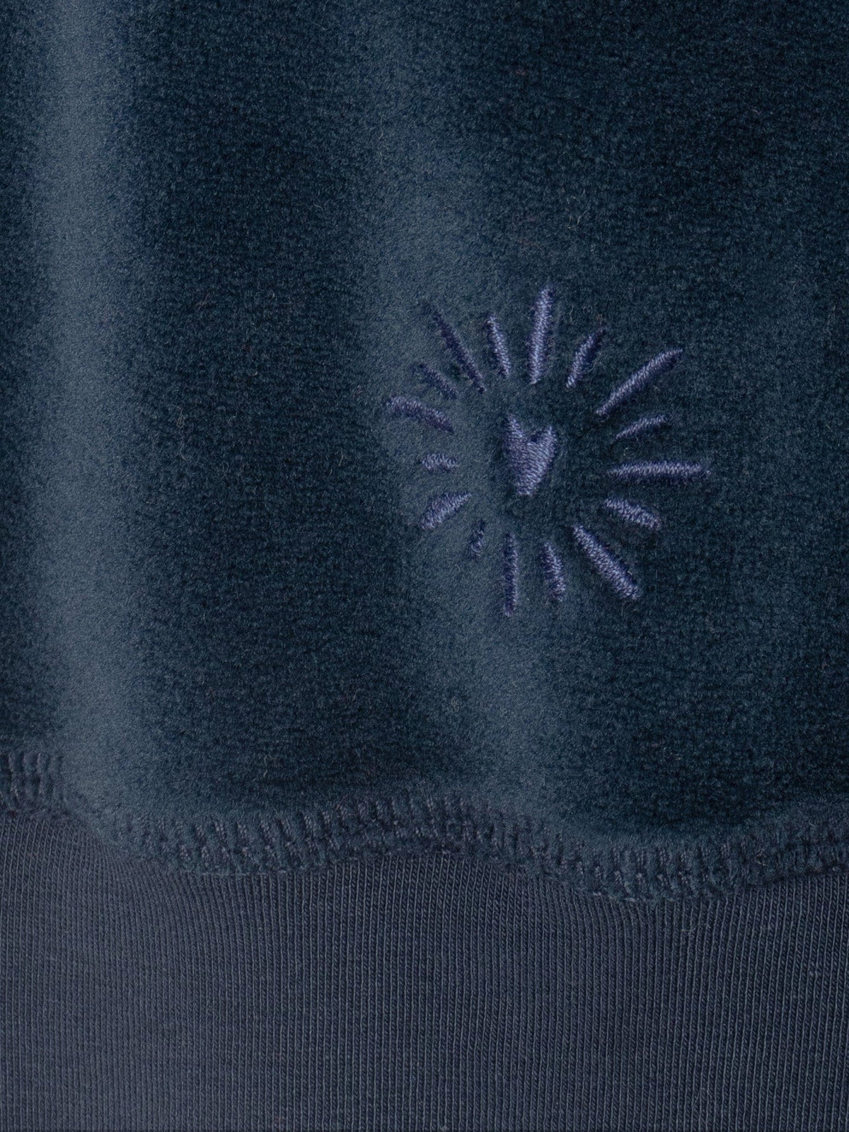 Xirena Sapphire Pierre Velour Sweatshirt : Sapphire