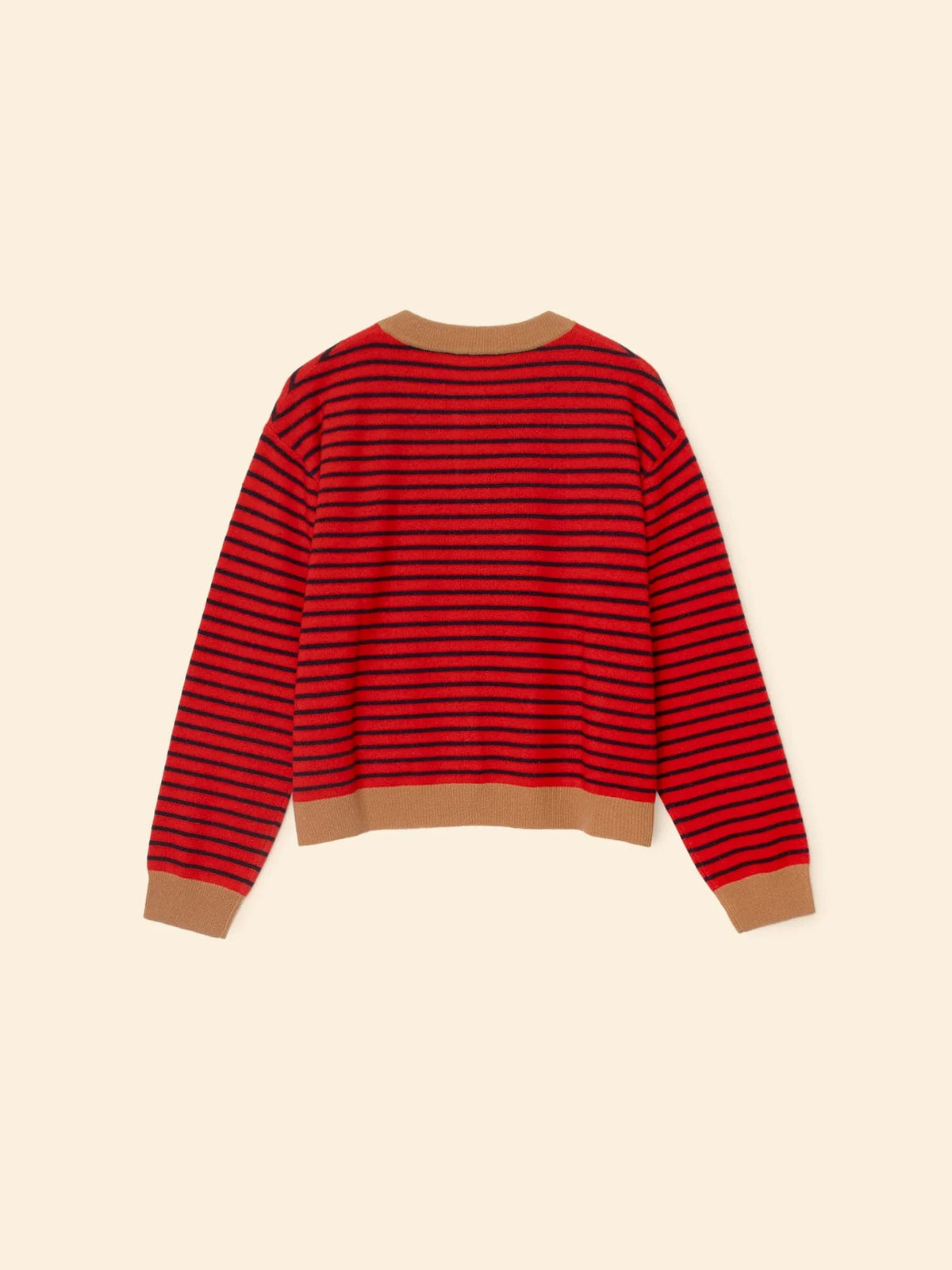 Xirena Red Stripe Lillian Cardigan