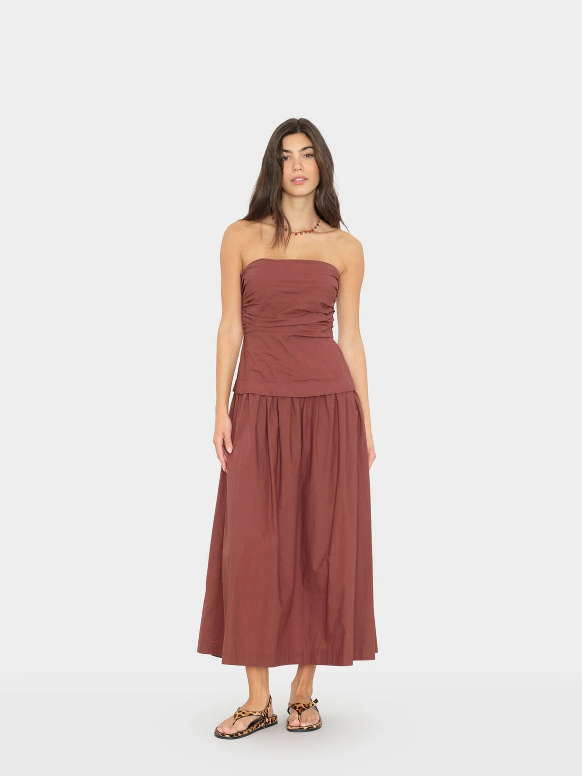 Xirena Adobe Brown Ciara Dress