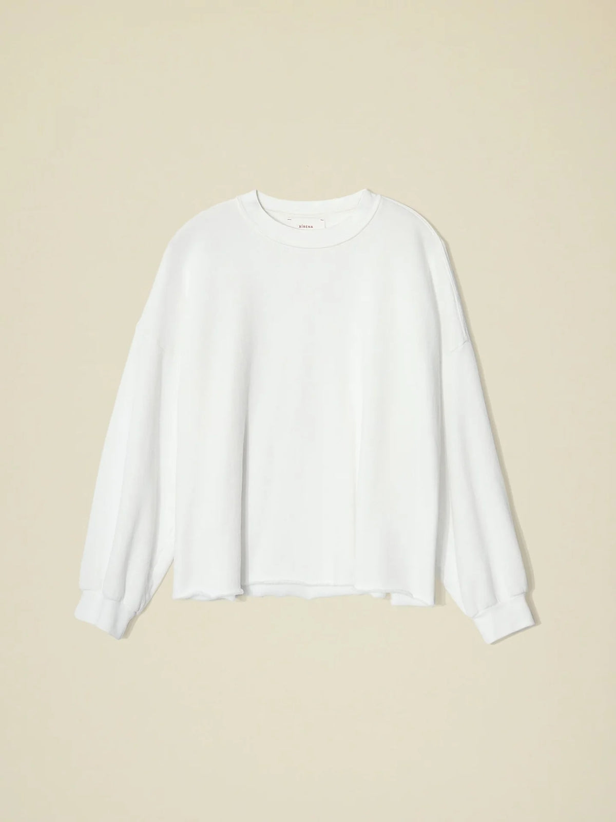 XIRENA White Honor Sweatshirt