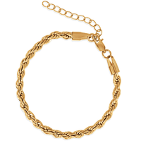 Ellie Vail Jewelry - Ellie Vail - Luka Rope Chain Bracelet