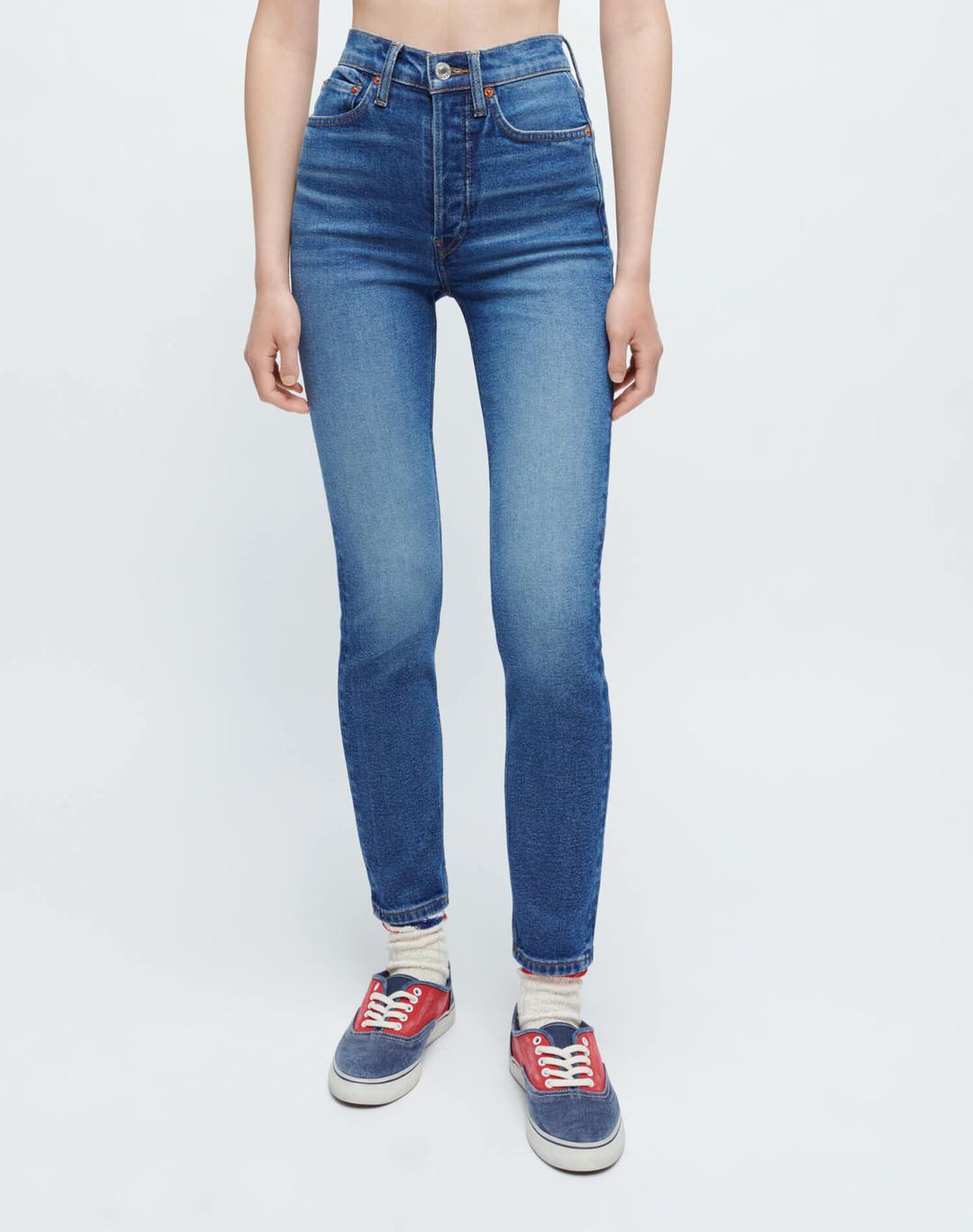 格安大特価25︎Tokyo High Rise Jeans indigo パンツ