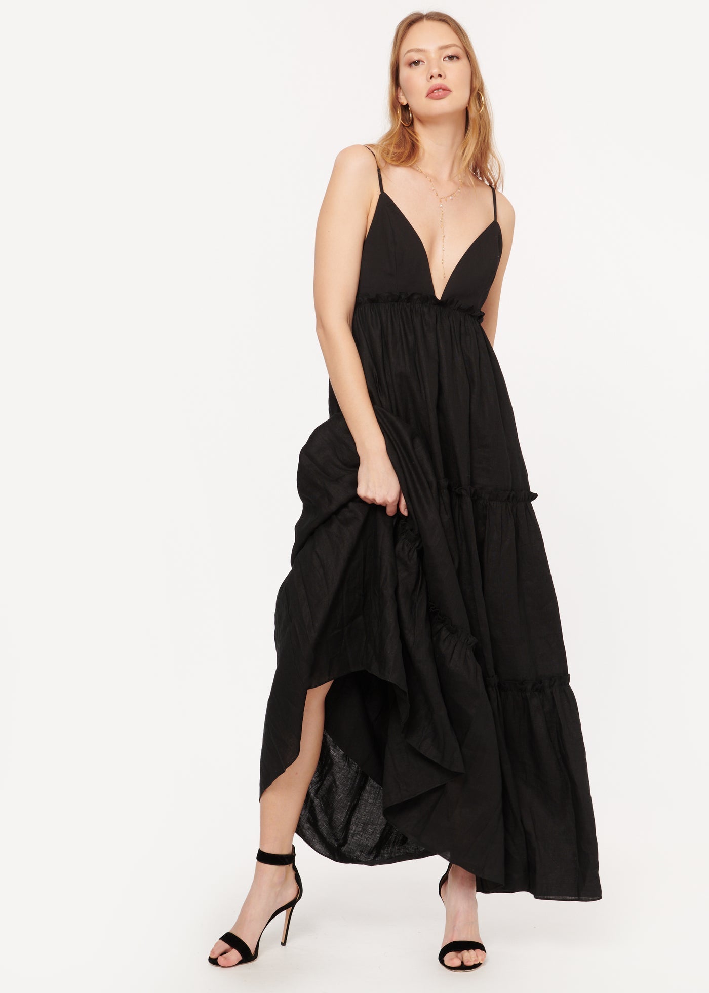 Cass Luxury Shapewear, Cami Dress Black
