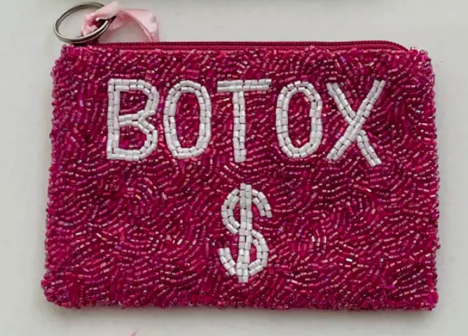 Concepts Reno Botox$ Pouch - Fuchsia/ White